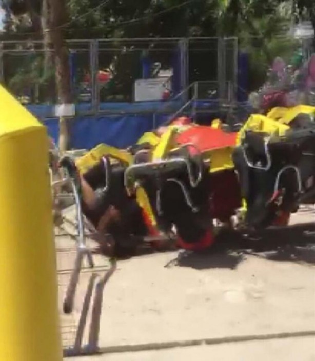 Foto - Lunapark kazası sonrası o oyuncak kaldırılıyor
