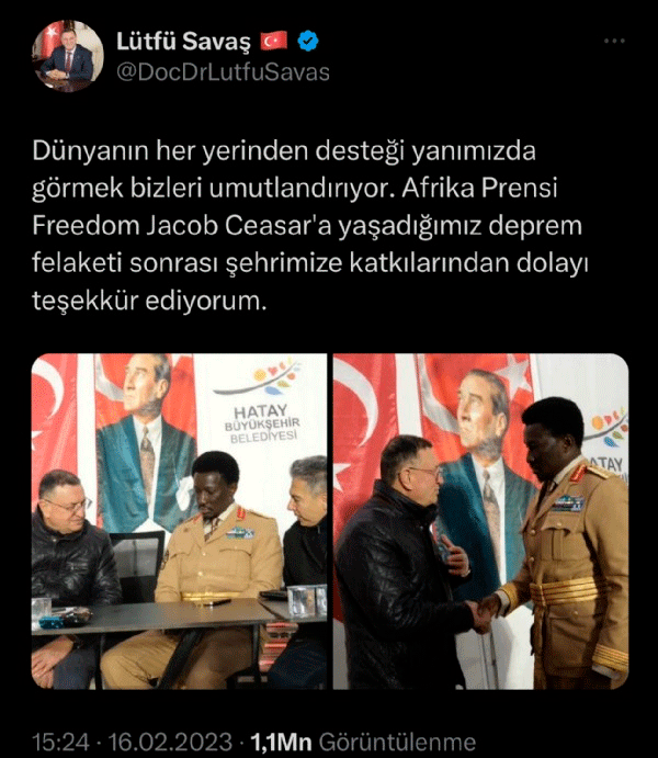 Foto - Lütfü Savaş'ın prens diye ağırladığı kişinin bakın kim çıktı?