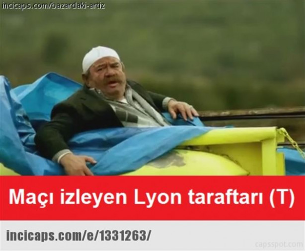 Lyon - Beşiktaş maçı capsleri