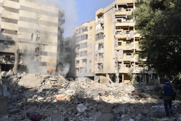 Foto - Maalesef yeni bir Gazze doğuyor! Beyrut'tan inanılmaz görüntüler