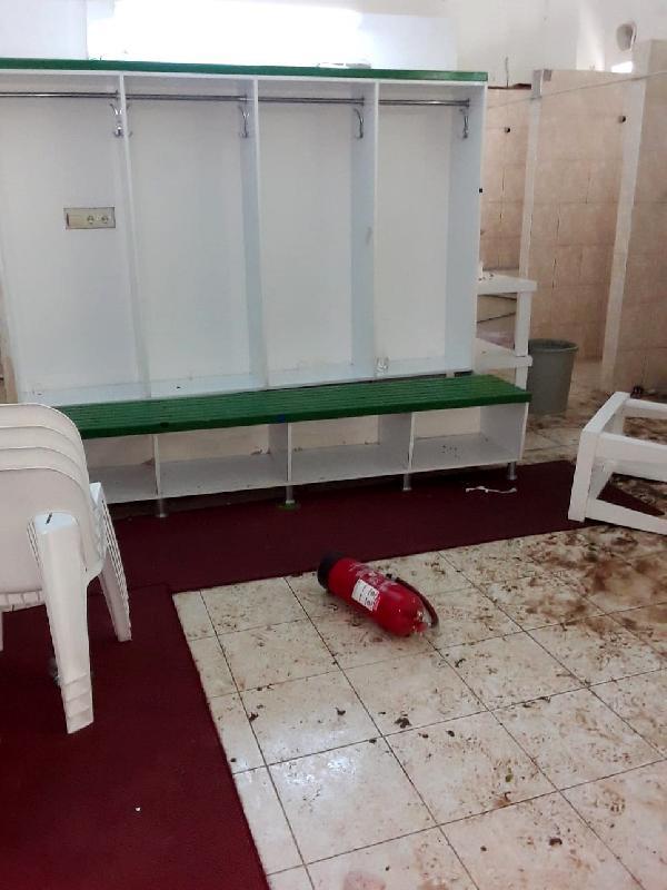 Foto - Maç bitimi saha meydan muharebesine döndü!