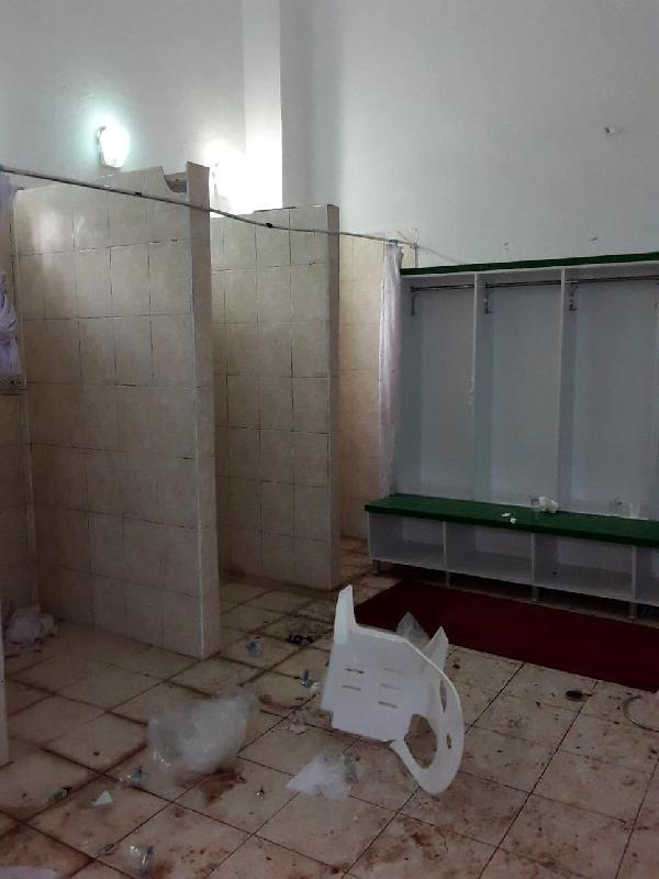 Foto - Maç bitimi saha meydan muharebesine döndü!