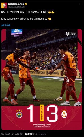 Foto - Maç sonu Galatasaray’dan olay paylaşım! 