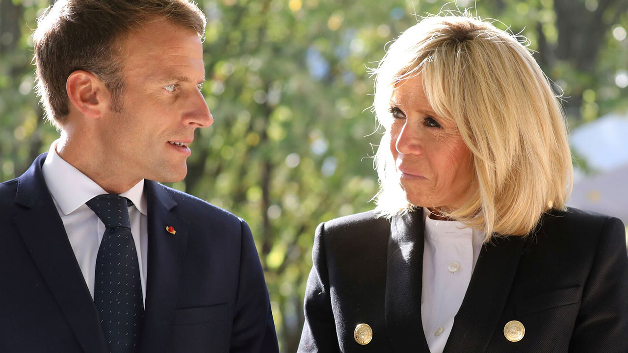 Foto - Macron'un eşi erkek mi?