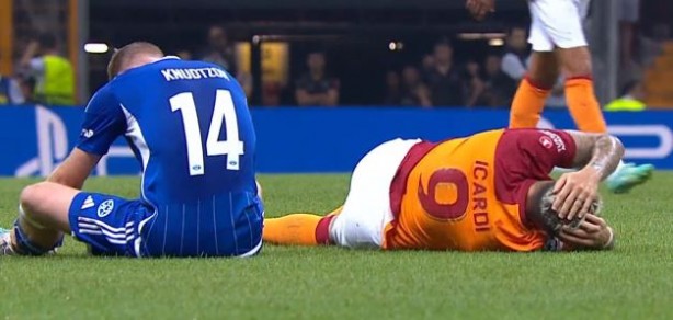 Foto - Maçta korku dolu anlar! Icardi'yi durdurmaya çalışırken olanlar oldu