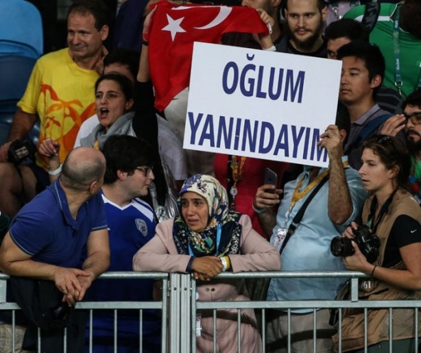 Foto - Madalyayı alınca Cumhurbaşkanı aradı...