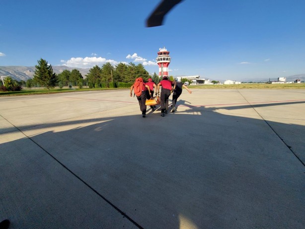 Foto - Maden araştırması yapan jeoloji mühendisi yaralandı