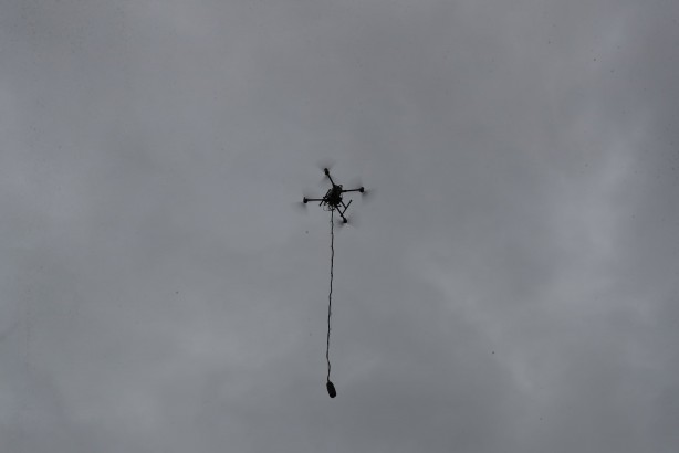 Foto - Maden faciasının arama çalışmaları dron ile görüntülendi