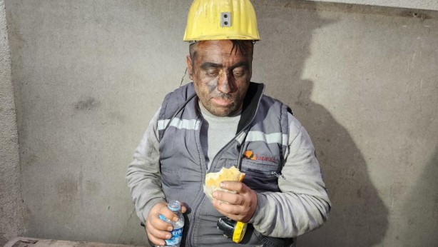 Foto - Maden işçisi faciadan iki dakikayla kurtuldu