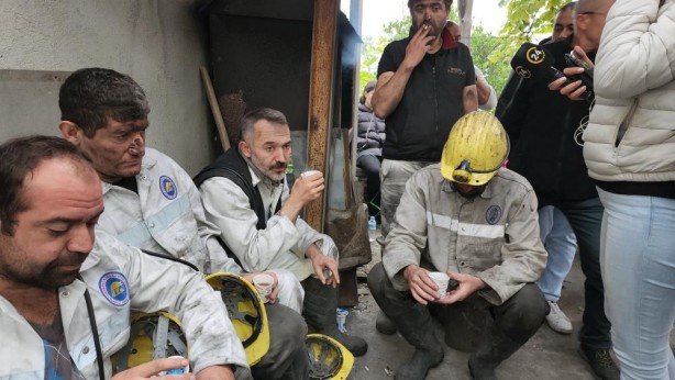 Maden işçisi faciadan iki dakikayla kurtuldu
