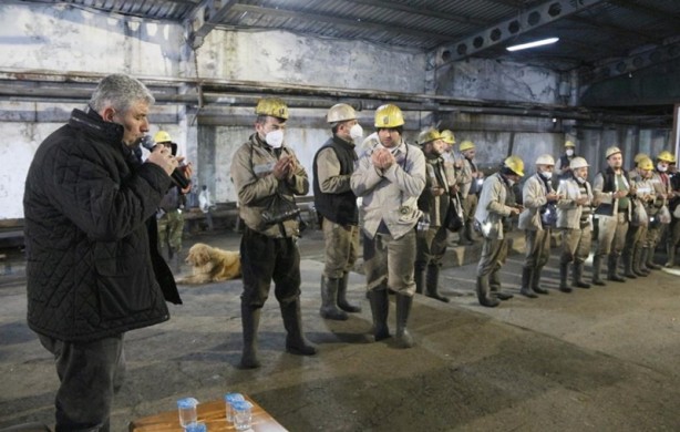 Foto - Madenciler Çanakkale şehitleri için dua etti
