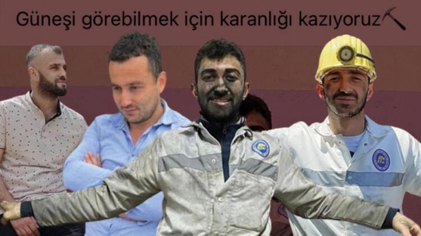 Madencilerden geriye yürek yakan fotoğrafları kaldı