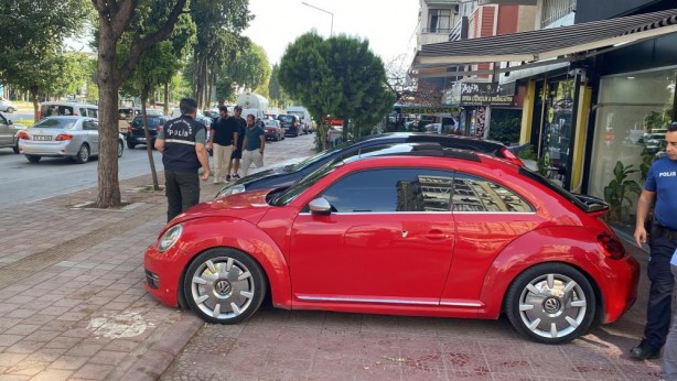 Foto - Maganda mermisi araca isabet etti