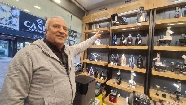 Foto - Mağazaya giren kuş, öyle bir yere yuva yaptı ki...