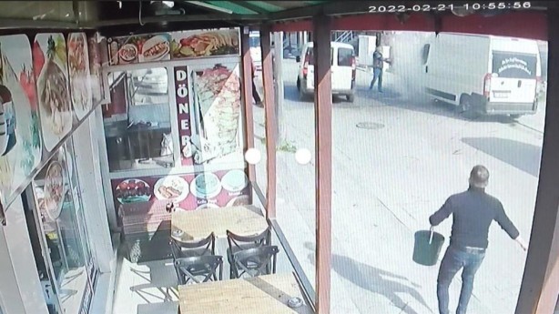 Mahalle sakinlerini korkutan olay