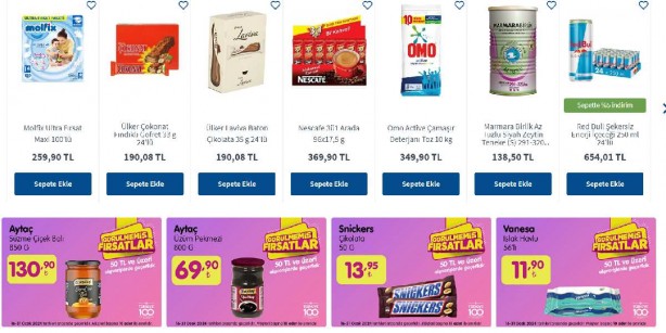 Foto - Mahallenizde bu market varsa hemen koşun! Böyle indirim görülmedi: Un 34.90, çay 72.90 TL