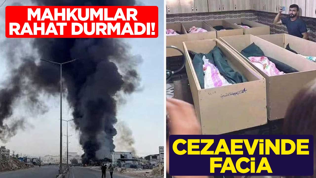 Mahkumlar rahat durmadı! Ayn el-Arab Cezaevi’nde facia