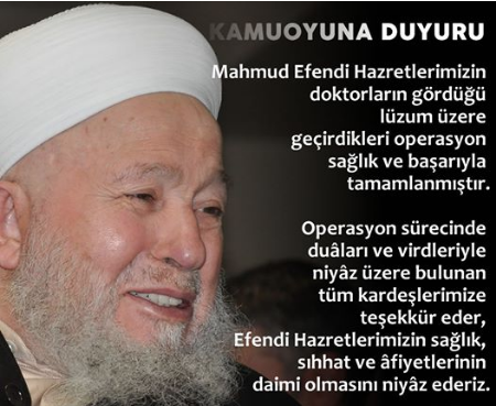 Foto - Mahmud Efendi ameliyat oldu mu? Mahmud Ustaosmanoğlu sağlık durumu son dakika