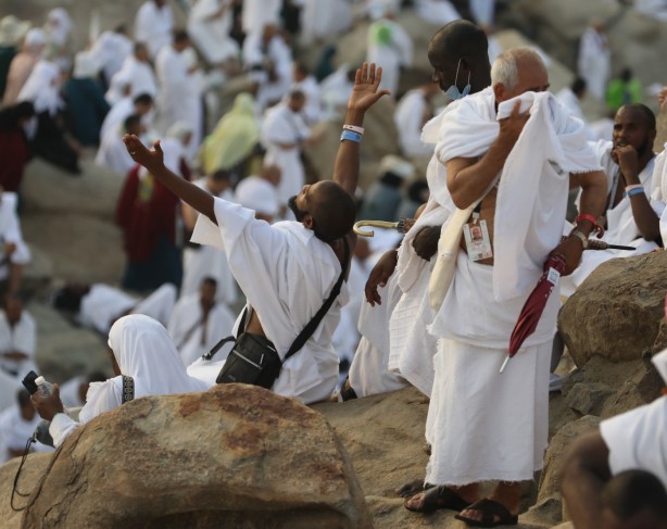 Foto - Mahşer provası... Milyonlarca hacı adayı Arafat'ta