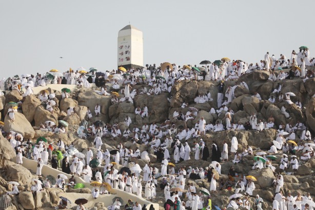 Foto - Mahşer provası... Milyonlarca hacı adayı Arafat'ta