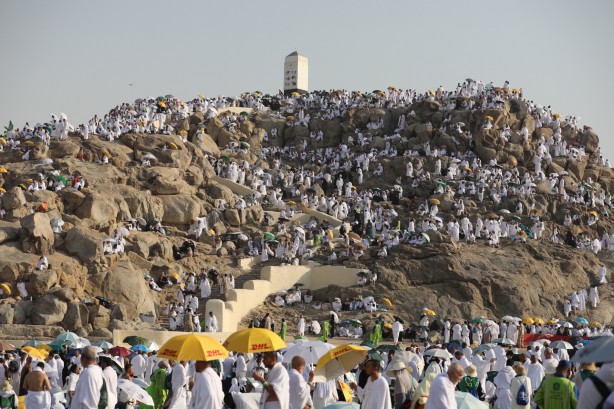 Foto - Mahşer provası... Milyonlarca hacı adayı Arafat'ta