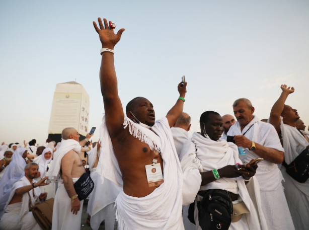 Foto - Mahşer provası... Milyonlarca hacı adayı Arafat'ta