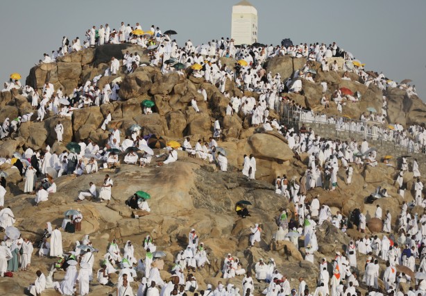 Foto - Mahşer provası... Milyonlarca hacı adayı Arafat'ta