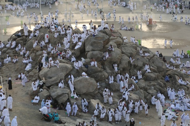 Foto - Mahşer provası... Milyonlarca hacı adayı Arafat'ta