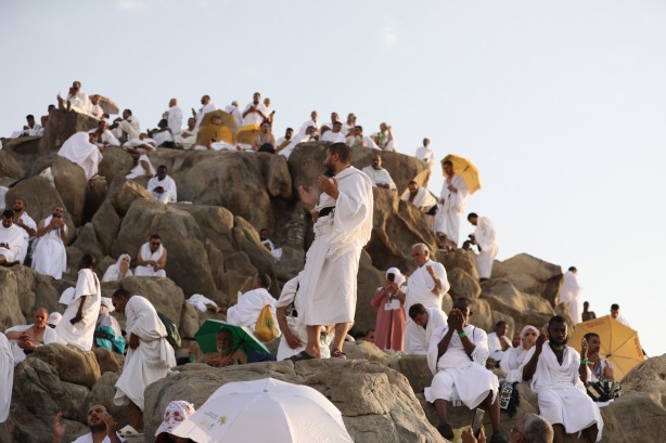 Foto - Mahşer provası... Milyonlarca hacı adayı Arafat'ta