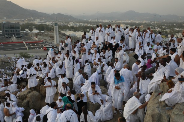 Foto - Mahşer provası... Milyonlarca hacı adayı Arafat'ta