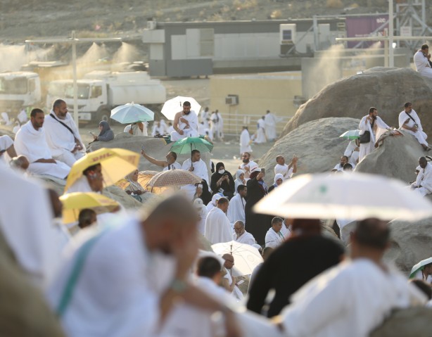 Foto - Mahşer provası... Milyonlarca hacı adayı Arafat'ta