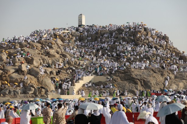 Foto - Mahşer provası... Milyonlarca hacı adayı Arafat'ta