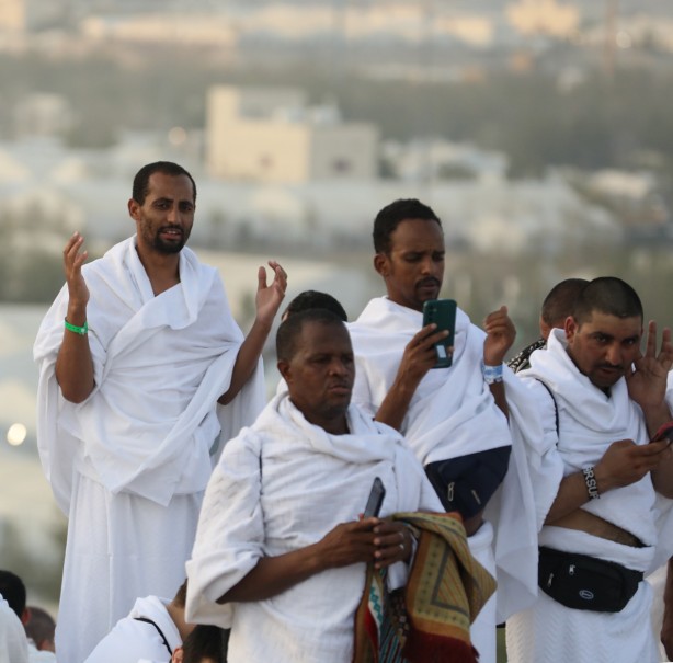 Foto - Mahşer provası... Milyonlarca hacı adayı Arafat'ta