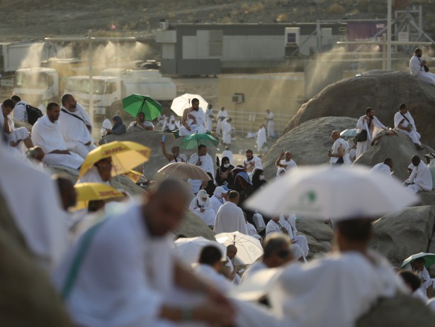 Foto - Mahşer provası... Milyonlarca hacı adayı Arafat'ta
