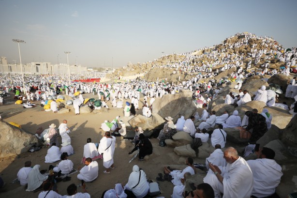 Foto - Mahşer provası... Milyonlarca hacı adayı Arafat'ta