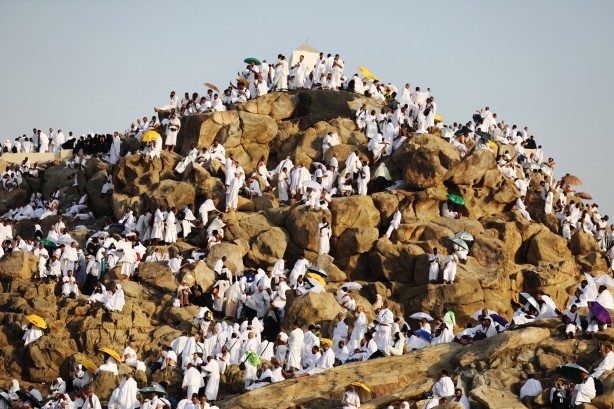 Foto - Mahşer provası... Milyonlarca hacı adayı Arafat'ta