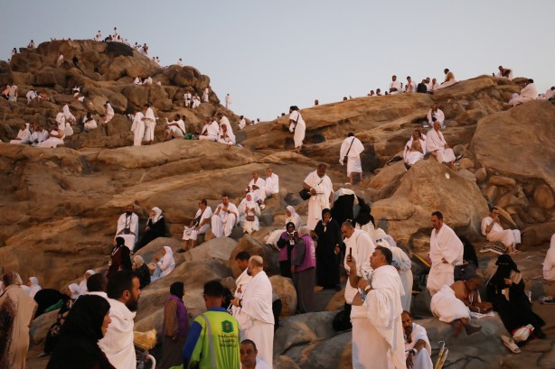 Foto - Mahşer provası... Milyonlarca hacı adayı Arafat'ta