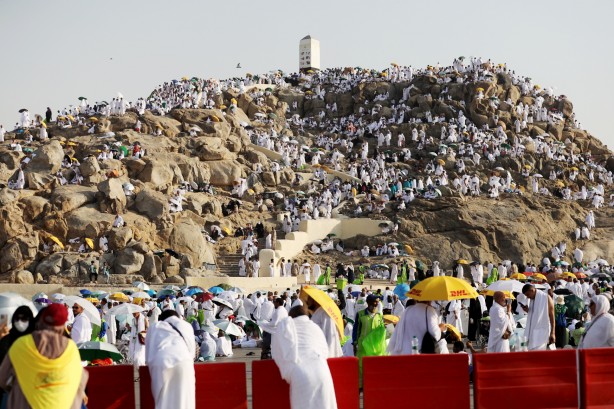 Foto - Mahşer provası... Milyonlarca hacı adayı Arafat'ta