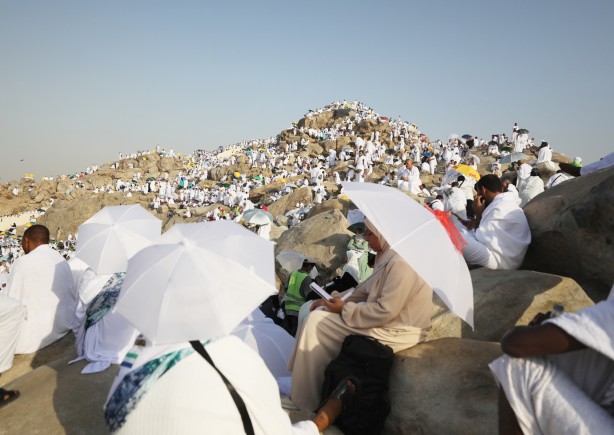 Foto - Mahşer provası... Milyonlarca hacı adayı Arafat'ta