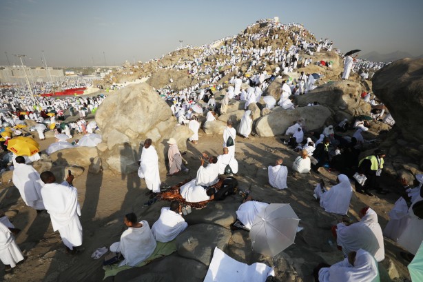 Foto - Mahşer provası... Milyonlarca hacı adayı Arafat'ta