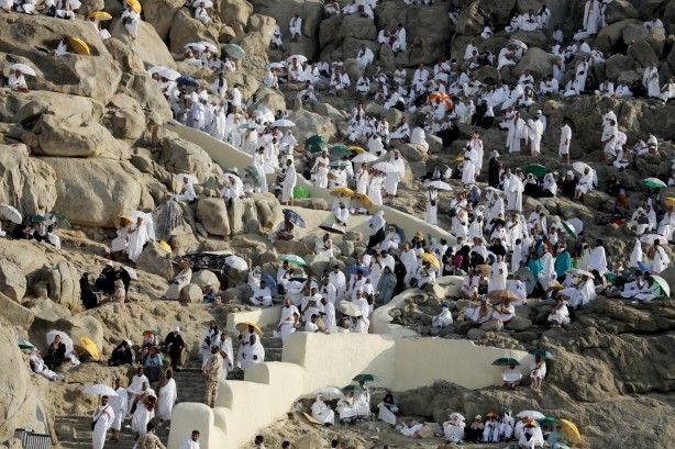 Foto - Mahşer provası... Milyonlarca hacı adayı Arafat'ta