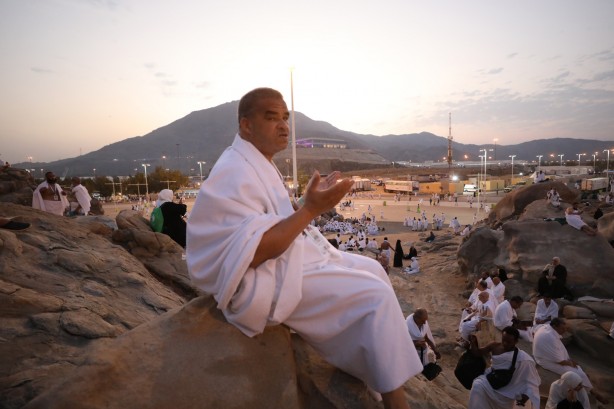 Foto - Mahşer provası... Milyonlarca hacı adayı Arafat'ta