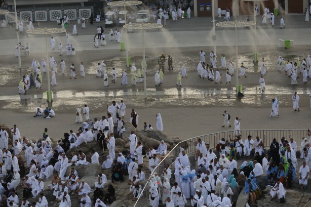 Foto - Mahşer provası... Milyonlarca hacı adayı Arafat'ta