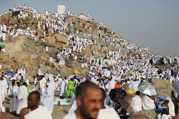 Foto - Mahşer provası... Milyonlarca hacı adayı Arafat'ta