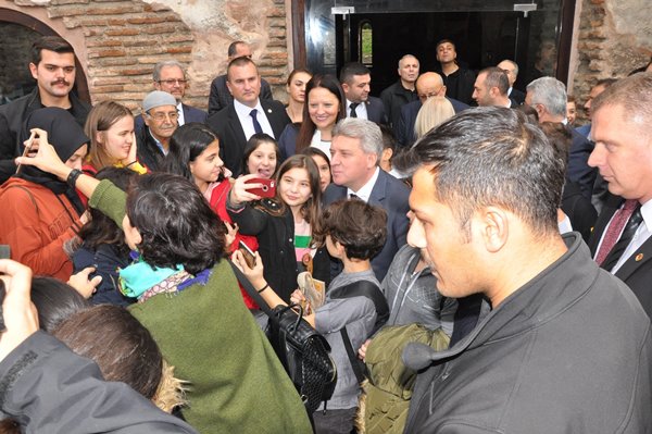 Makedonya Cumhurbaşkanı Bursa'da