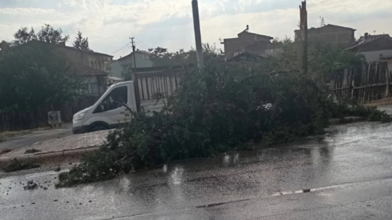 Malatya’da 5 dakikalık afet: Fırtına ve sağanak kenti su altında bıraktı
