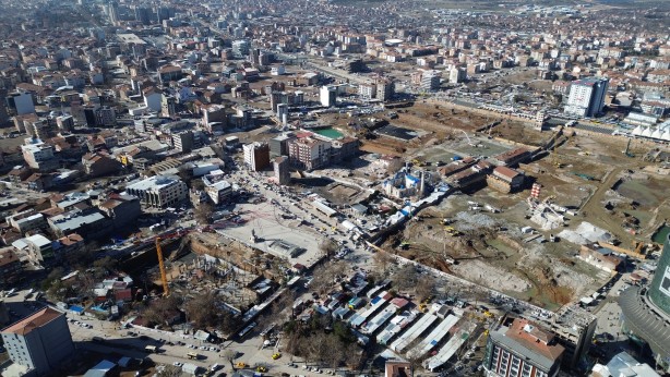 Foto - Malatya’da deprem öncesi ve sonrası çekilen görüntüler yıkımın boyutunu gözler önüne serdi