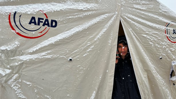 Foto - Malatya'da depremzedeler için çadır kuruluyor