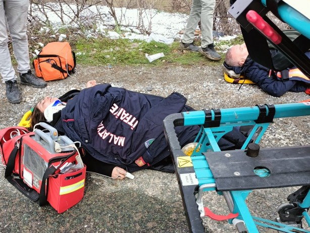 Malatya'da feci kaza: Çok sayıda yaralı var