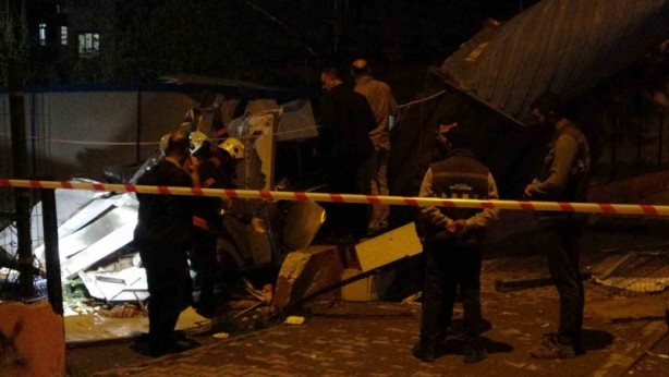 Foto - Malatya’da konteynerde şiddetli patlama! Halk sokağa döküldü